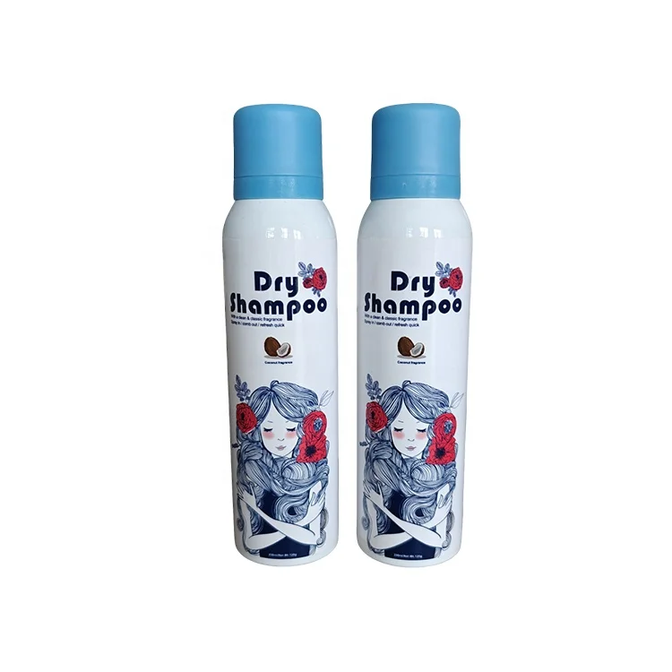 Wholesale Refreshing Dry Shampoo Spray Low Powder Formula Hair Cleaning Spray
