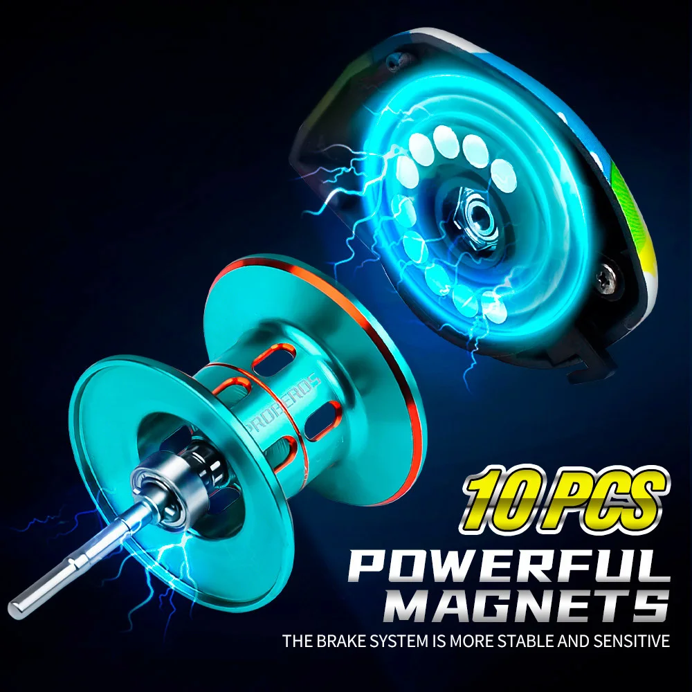 The freshwater competitive fishing line wheel is equipped with 5+1 stainless steel bearings and an 8kg powerful braking system