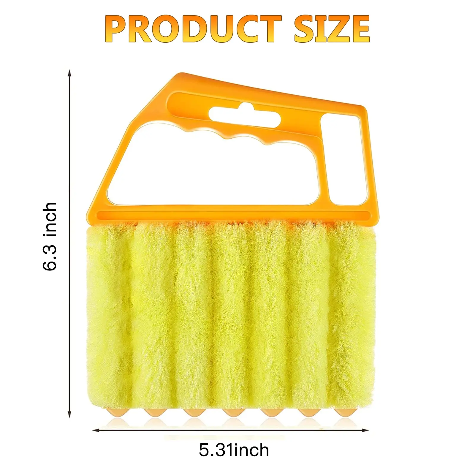 Durable Air Conditioner Handheld Mini Duster Brush Blind Cleaner Duster Tool feather dusters