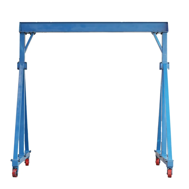 Light Duty Custom Electric Hoist beam 1 Ton 2 Ton 3 Ton 5 Ton Mini Gantry Crane Small Mobile Portable Gantry Crane