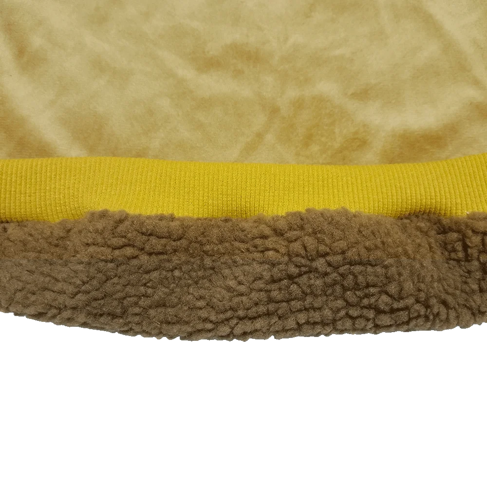 Popular Casual Design Polyester Berber Fleece Hoodie Zipper Jacket Pet Clothes Winter Coat for Dogs