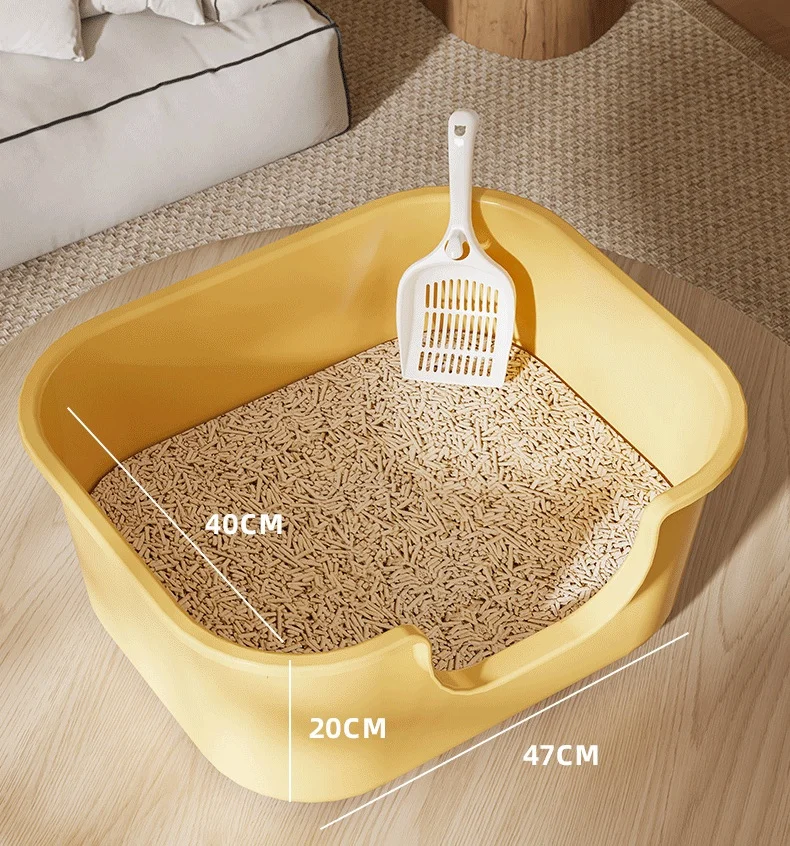 Wholesale Best Seller easy clean cat litter box self cleaning litter box for cats top entry cat litter box