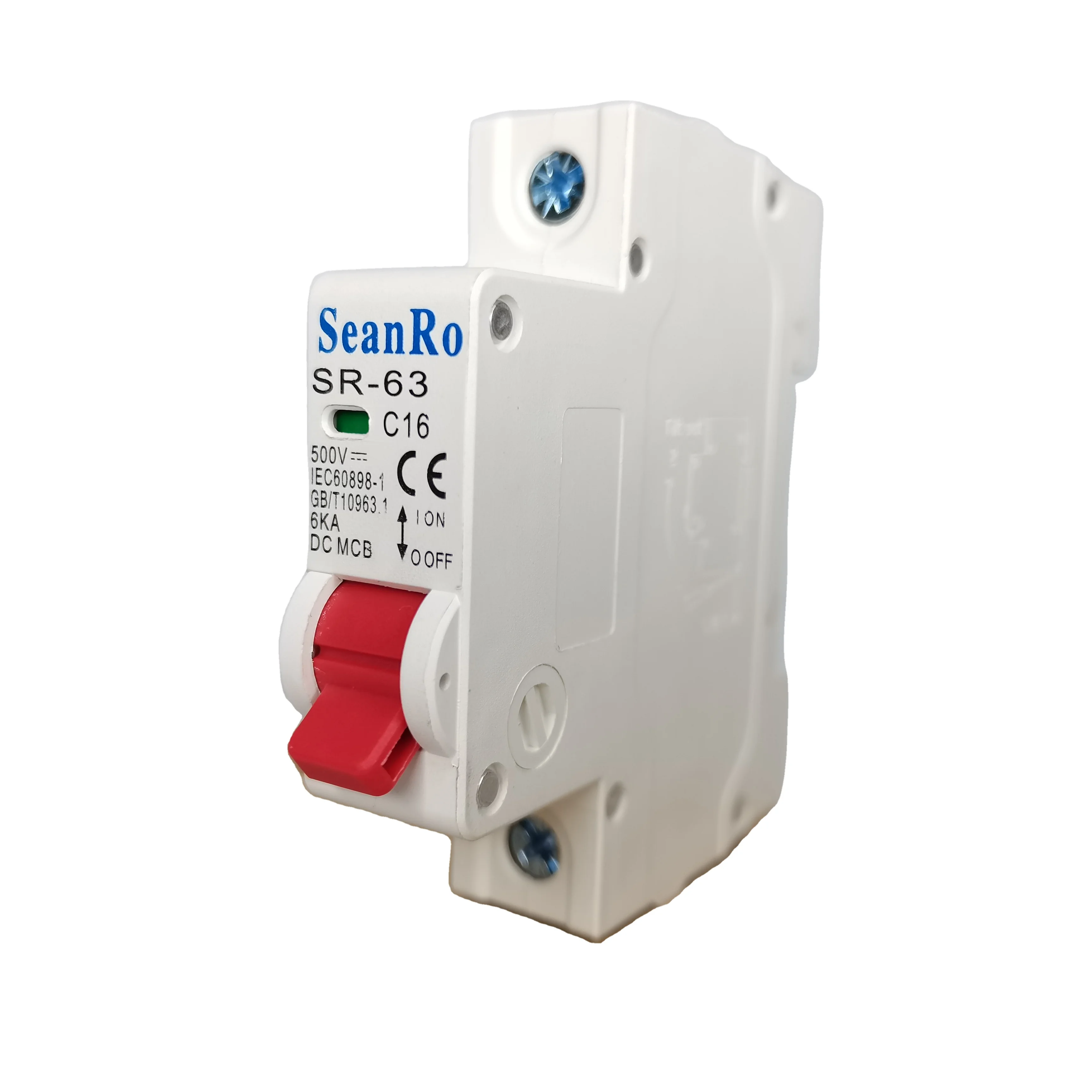 SunRo DC mini circuit breaker 6-63A 800V single pole circuit breaker