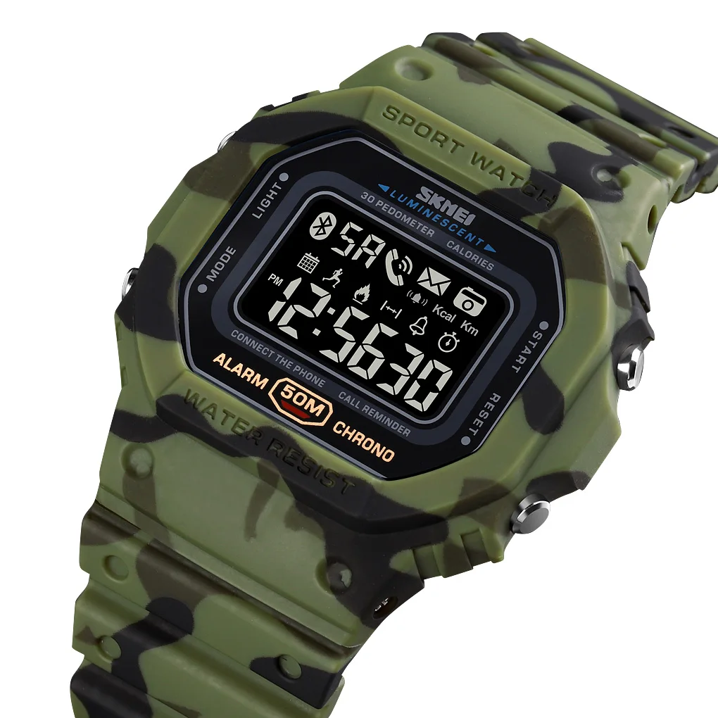hot selling skmei 1743 smartwatch men waterproof digital watch