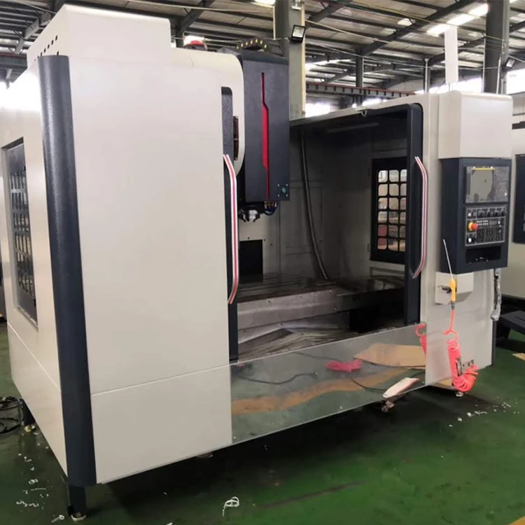 VMC1160 New GSK Controller Vertical CNC Machining Center Fanuc/Mitsubishi/Siemens Control Systems BT40 Spindle Taper Motor Core