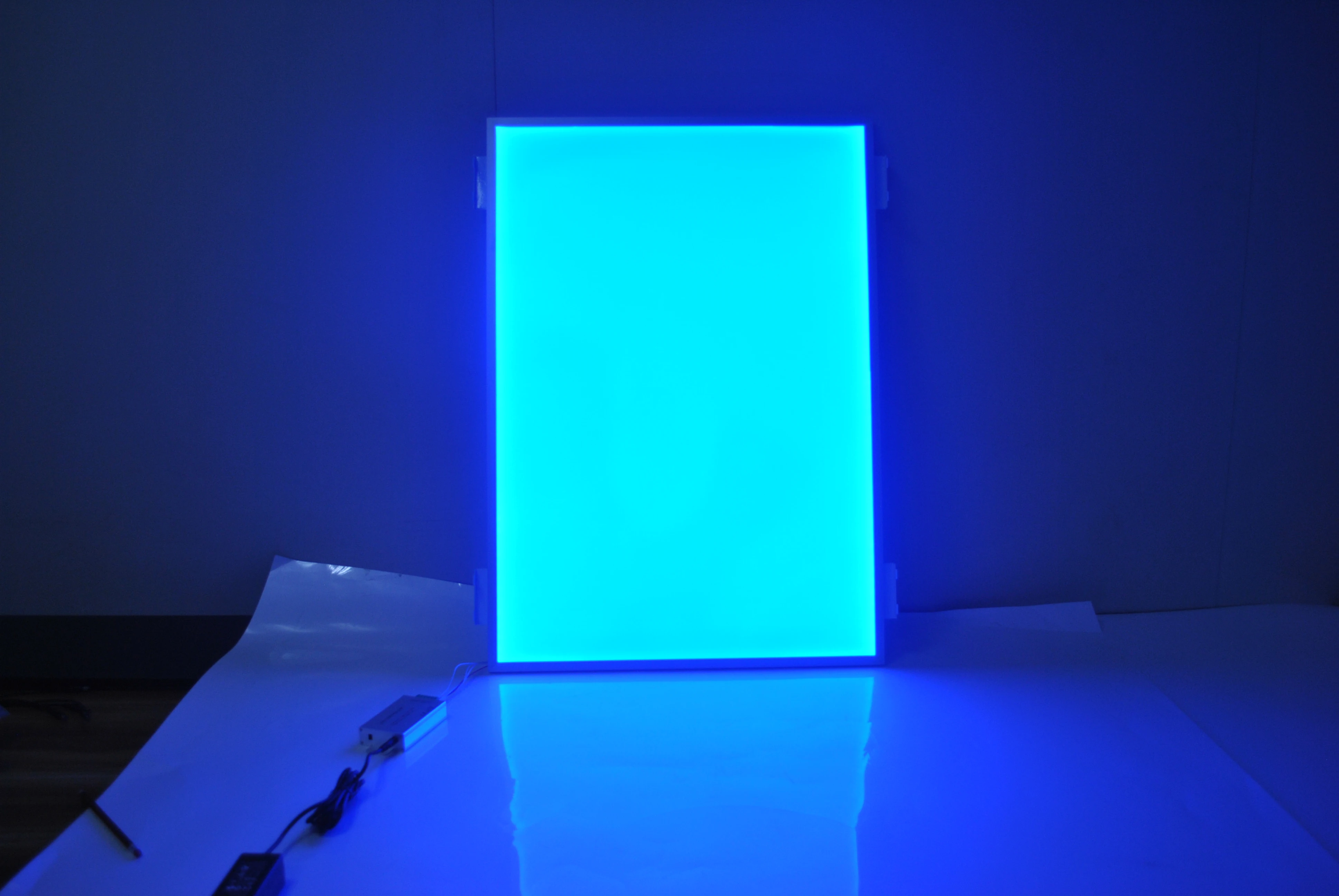 RGB LED light panel for cosmetic display rack or Shelves display