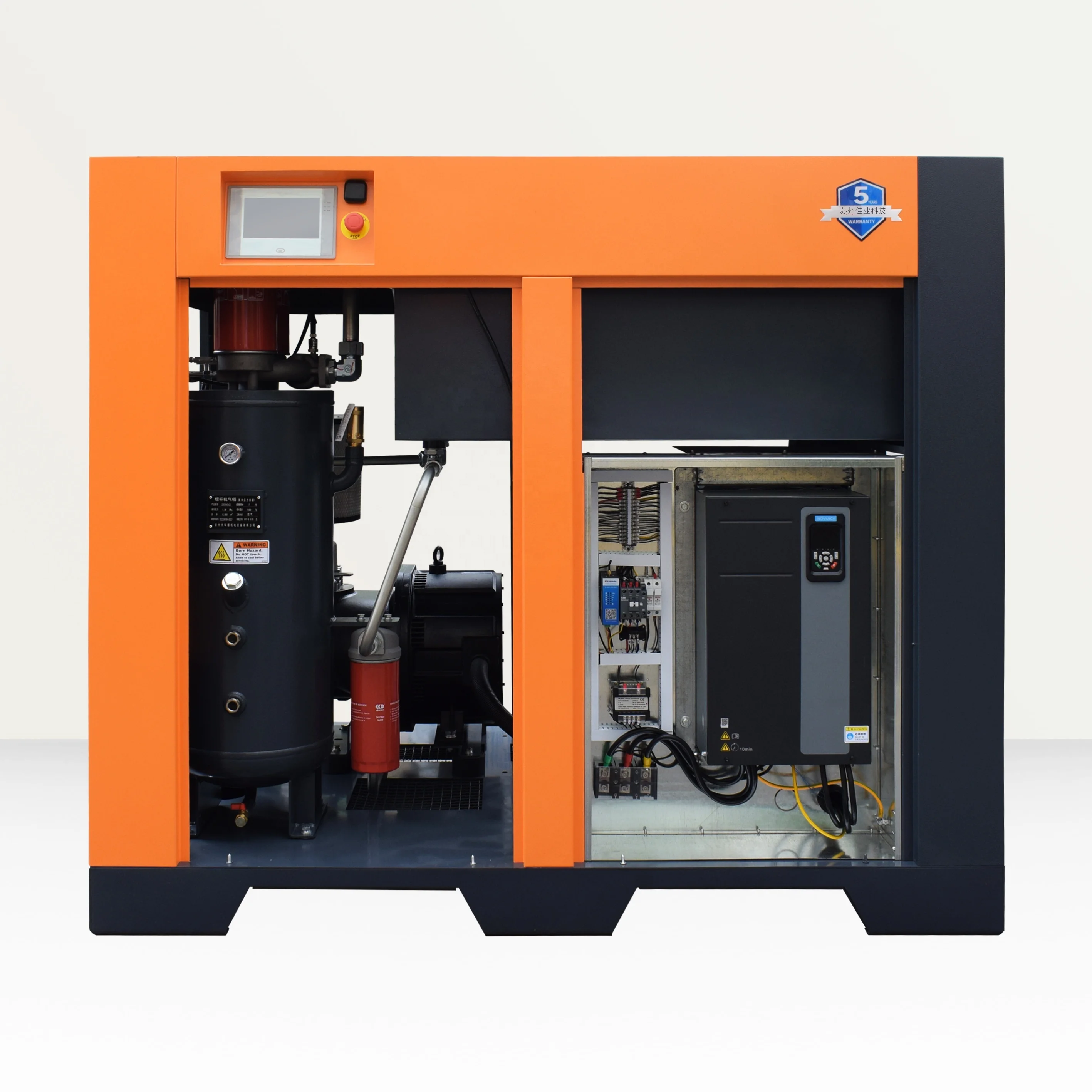 110KW 132KW air compressors  accessories 380V/3ph/50Hz air compressor