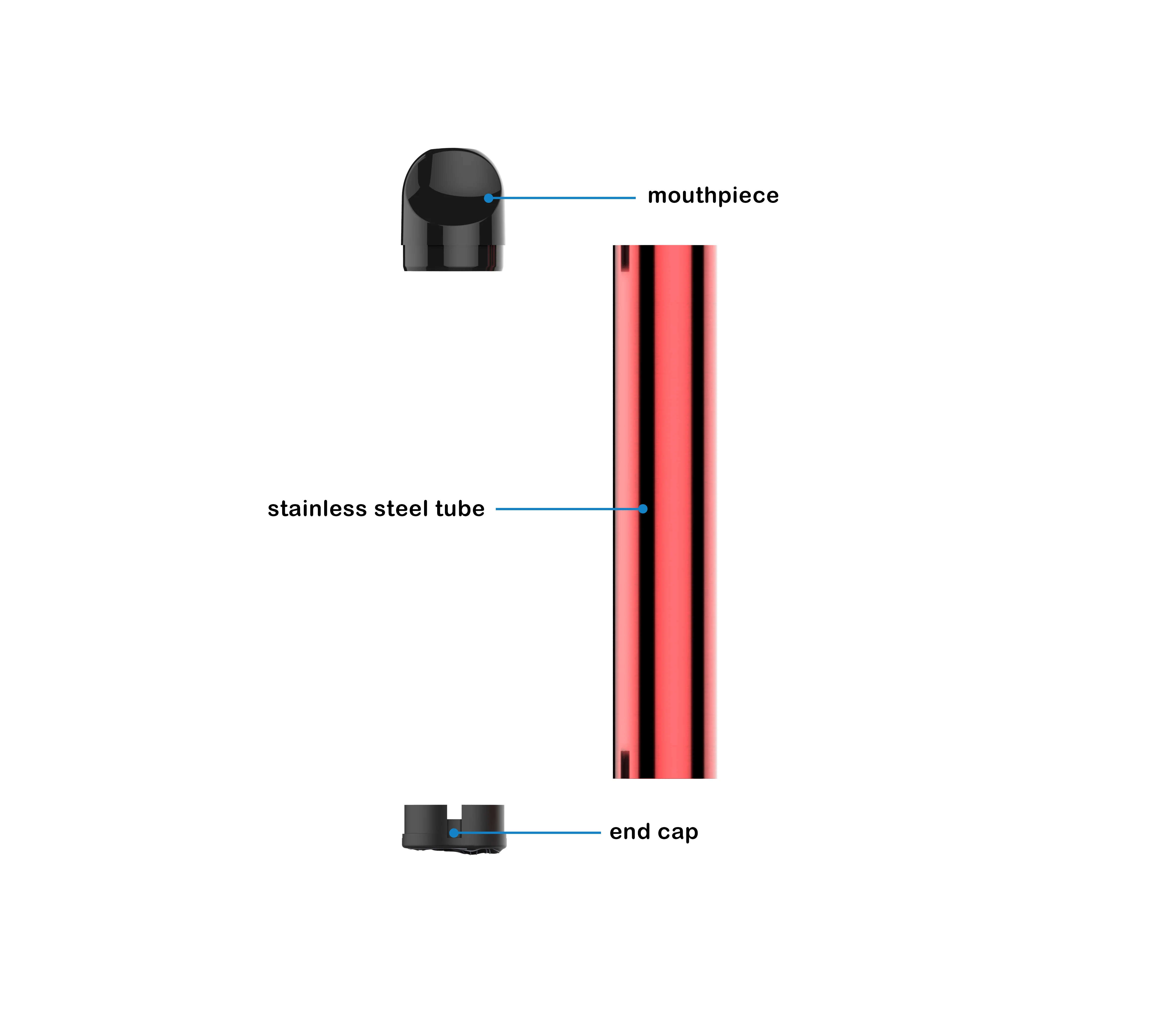 Manufacture Ceramic Coil  Empty Vape Pod Vape Pen Kit 400mah