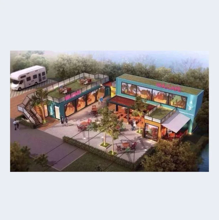 
Modern good quality 100m2 plans sip metal prefab house 