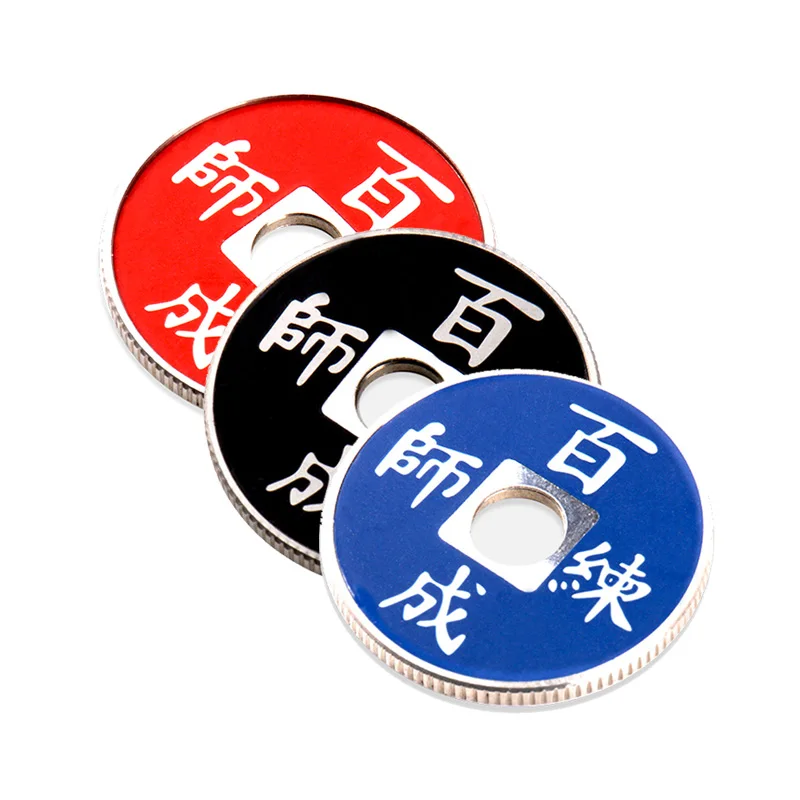 Classic Chinese Coin Color Change Magic Tricks Magician Close Up Illusion Prop Gimmick Mentalism 3 Colors Coins Change Magia