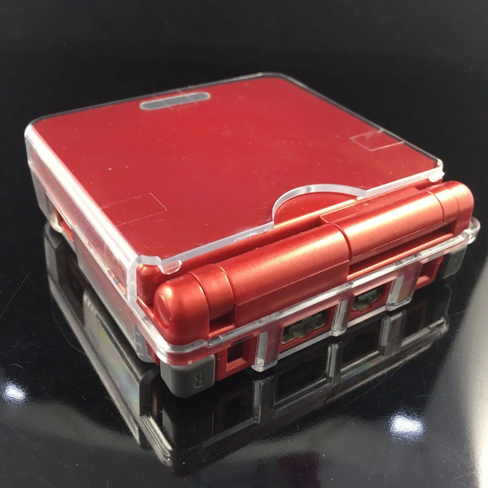 Transparent Clear Case Cover for Gameboy Advance SP Games Console Cover Hard Shell Skin For GBA SP Case