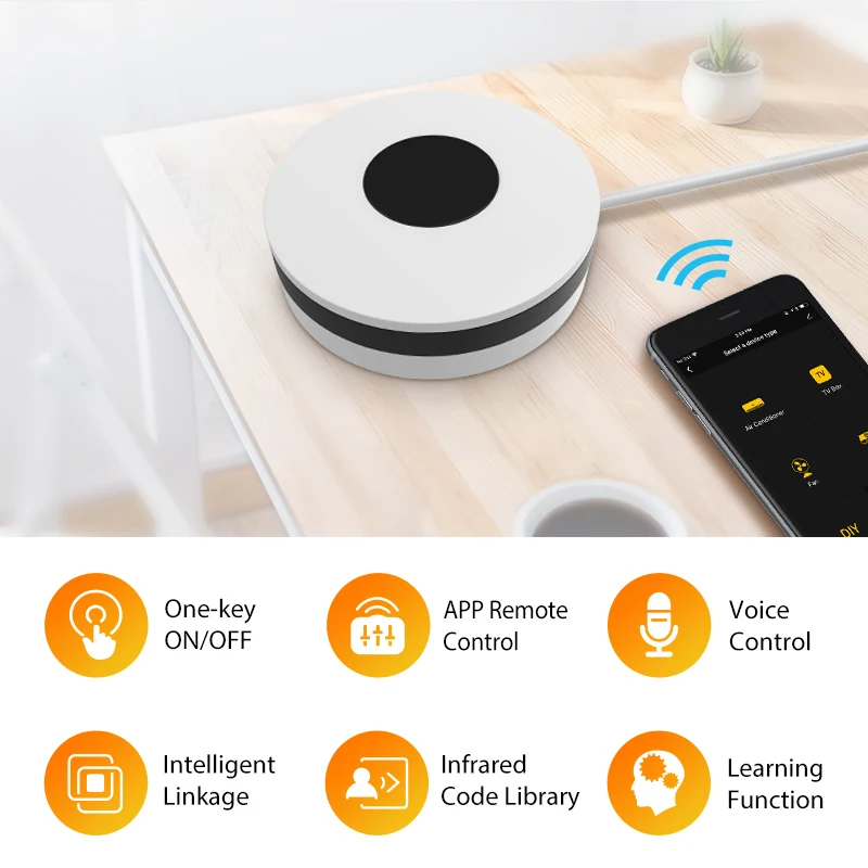  Умный универсальный пульт дистанционного управления Alexa с поддержкой Wi-Fi и приложения