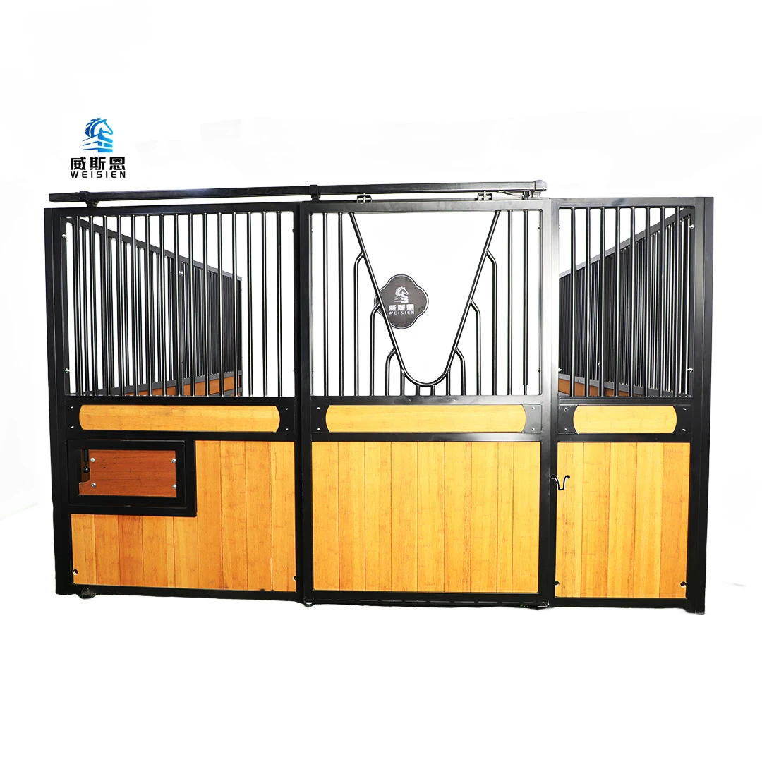Weisien High Quality Wholesale Customizable High Grade Equestrian Equipment Product Portable Steel Structure Horse Stable
