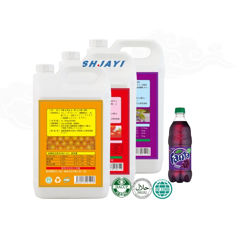 Carbonated Drinks Powder Fantae Strawberry Flavor Concentrated Syrup Beverage Base Raw Materials Manufacturers Production Line