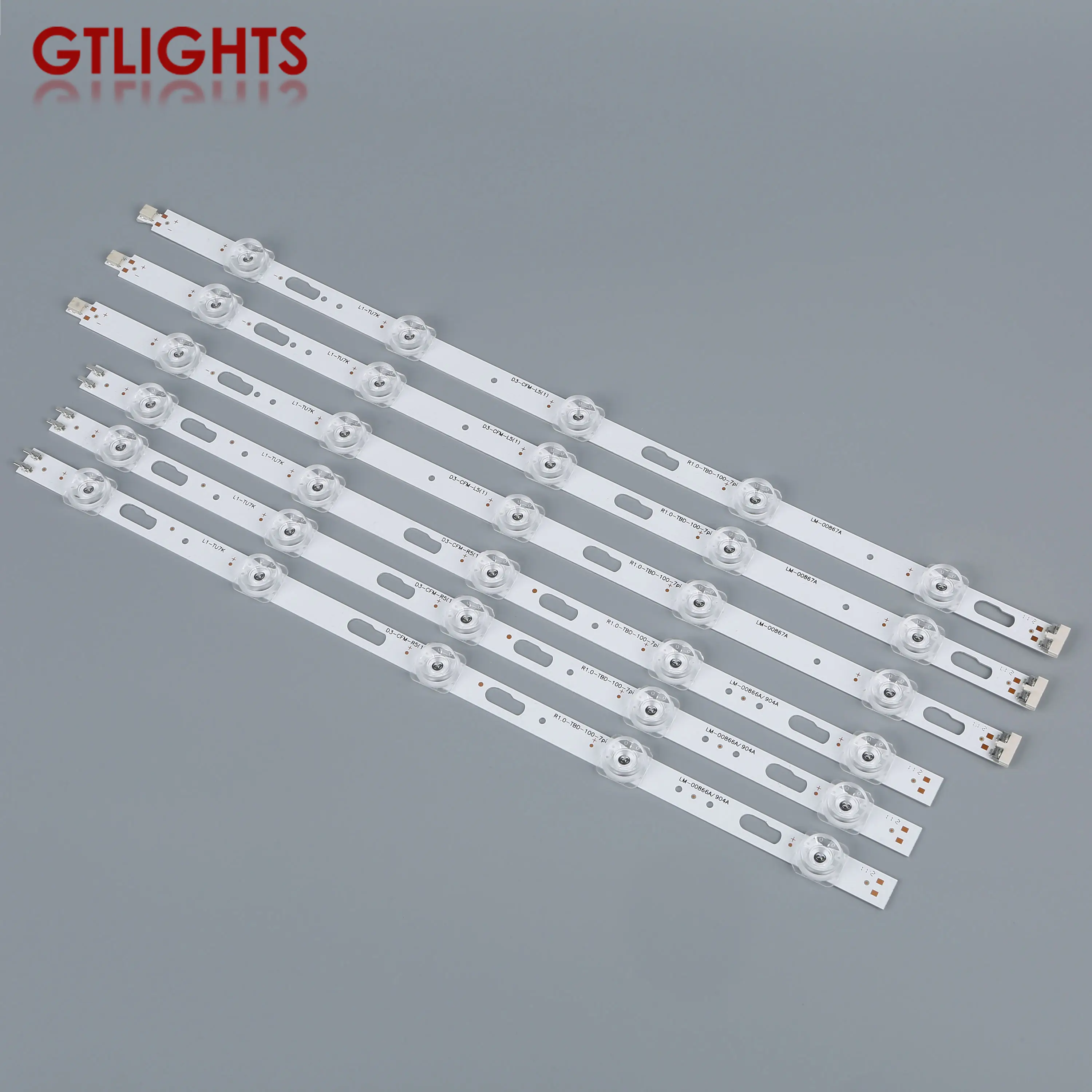 Светодиодная подсветка 43TU UE43TU7000 LM41-00889A/907A BN96-50319/20A ремонтные детали для телевизора Samsung