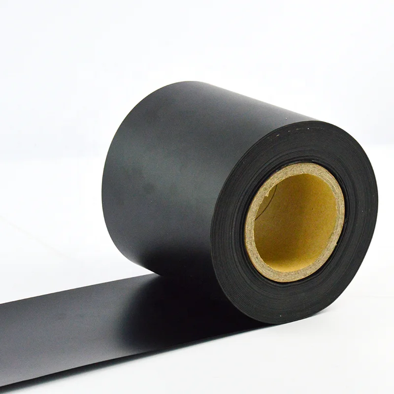 factory price thin rigid matt surface black plastic pvc sheet roll for vacuum forming