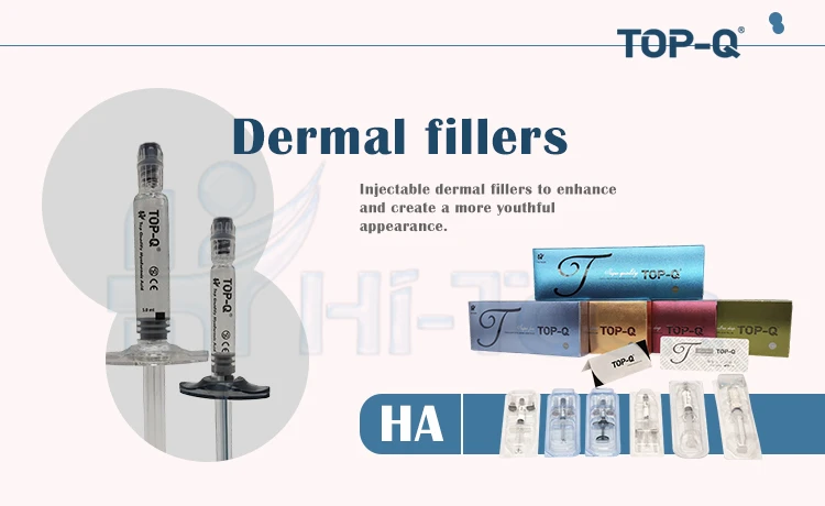 Hot-selling Injectable Cross Linked Hyaluronic Acid Syringe Ha Filler Injection Dermal Filler