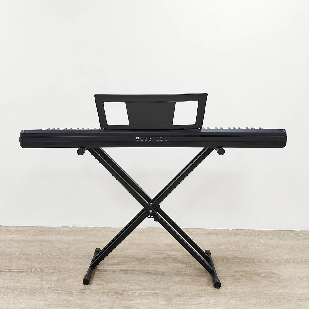 88-Key Strength Standard Keyboard 128 Rhythms Digital Piano MIDI Transposition Bluetooth Play/Stop LP-135 Music Learning