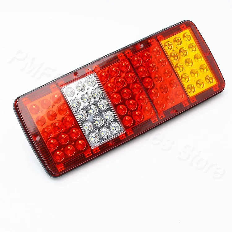 Suitable for Trailer Truck Caravan Rear Brake Stop Light Side Indicator Fog Light Tail Light Left and Right Universal