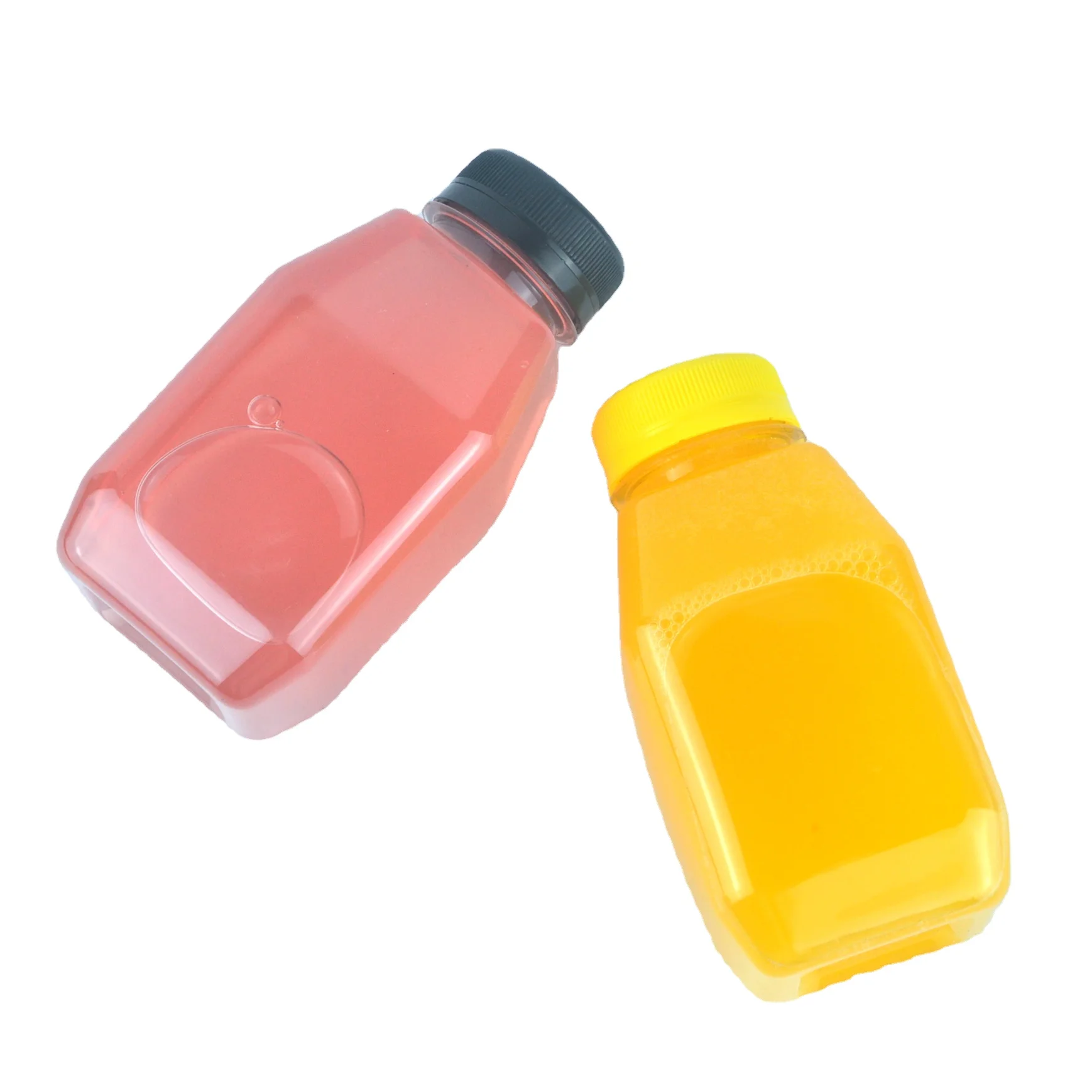 10 oz Transparent protein pet plastic fruit juice beverage bottle 300ml Cold Brew Coffee Drinking bottle
