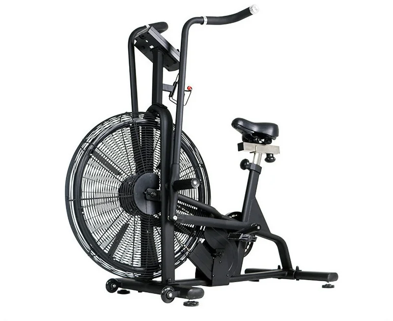 Fitness Cardio Gym Equipment Wind Resistance Air Bike Spinning Hot Sale Air Bike With LCD Display Screen