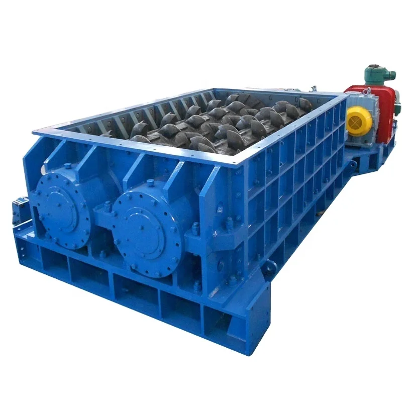 Double toothed roller grading crusher for coal mine and limestone