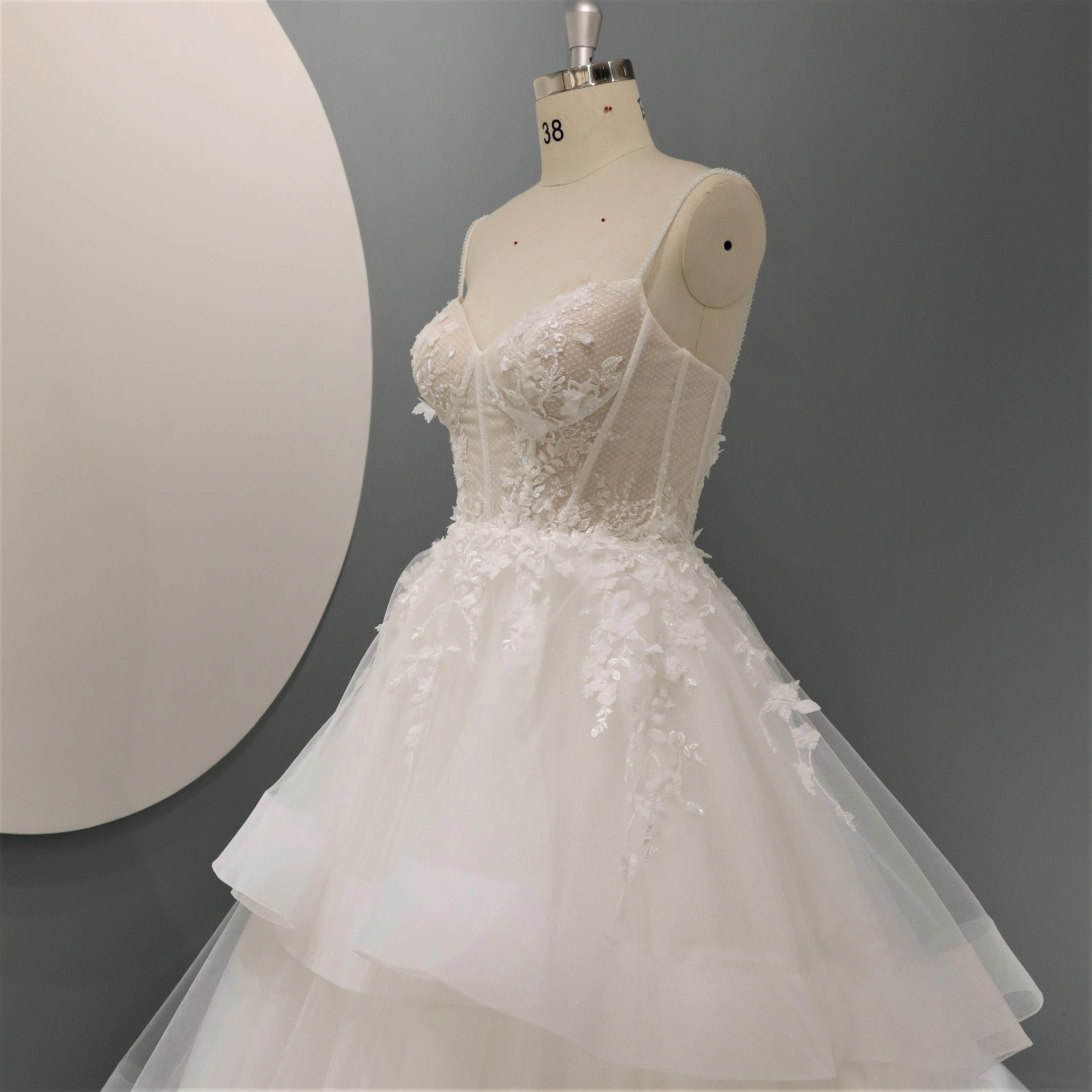 Высококачественные многоярусные торты Vestidos De Novia Свадебные платья 2024 свадебное платье