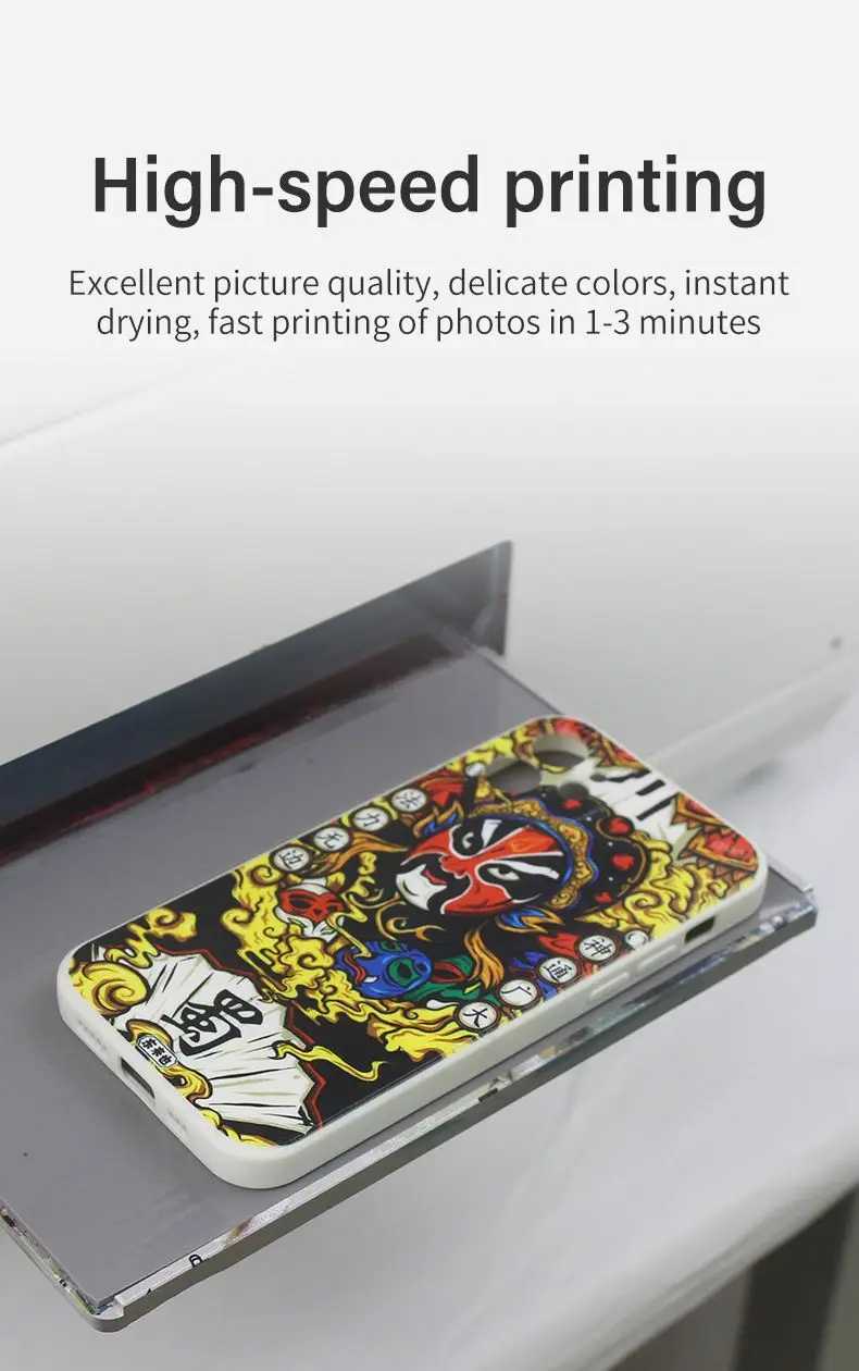 SY Small Size 130*190mm Desktop Phone Case Printer UV Printer A5 for sublimation case