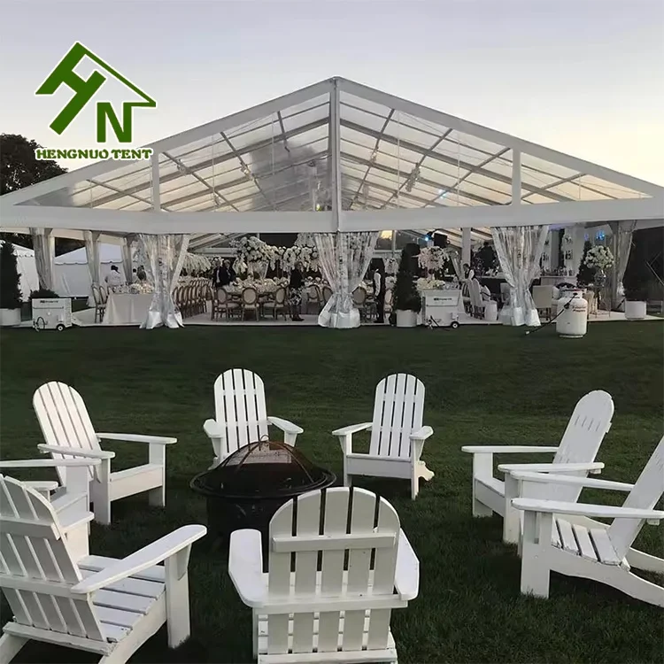 Clear Roof Sale Chinese Party Marquee Luxury Transparent Wedding Reception Marriage Ceremony Trade Show Exhibition Banquet Tent