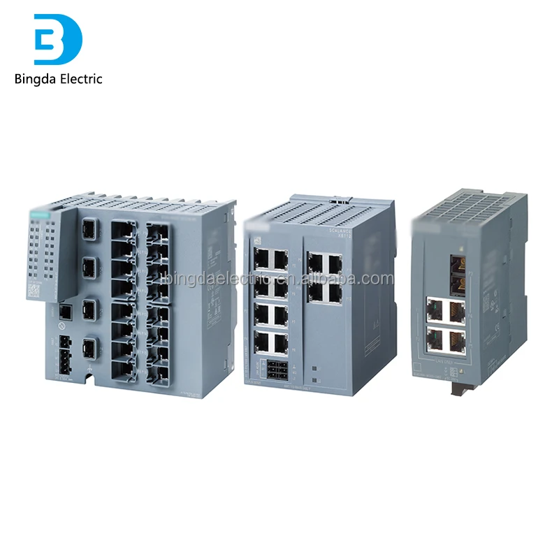 Bingda Siemens Промышленный Коммутатор Ethernet 6GK5112-0BA00-2AB2 6GK5004-1BD00-1AB2 совершенно новый