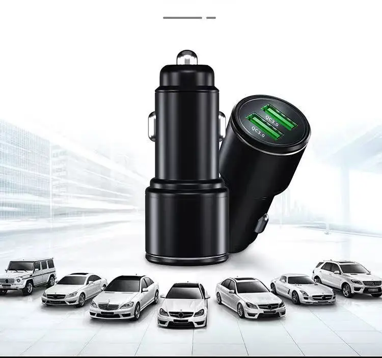 Автомобильное зарядное устройство с двумя USB-портами 36 Вт 6