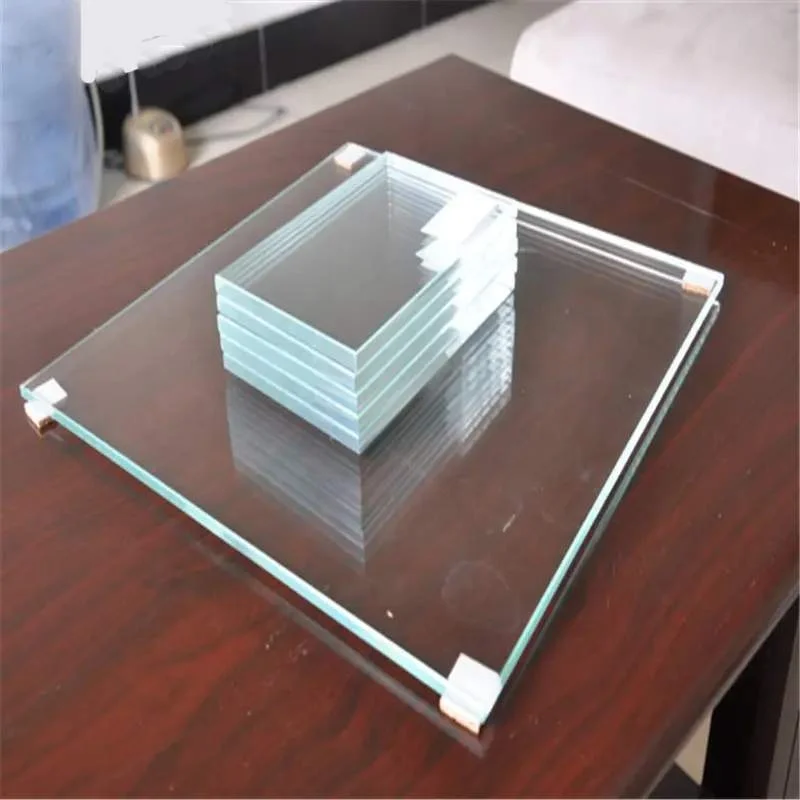 1mm Low Iron Ultra White Transparent Glass 99% Ultra White Glass for Watch Display Mirror, Computer Monitor Low Iron Float Glass