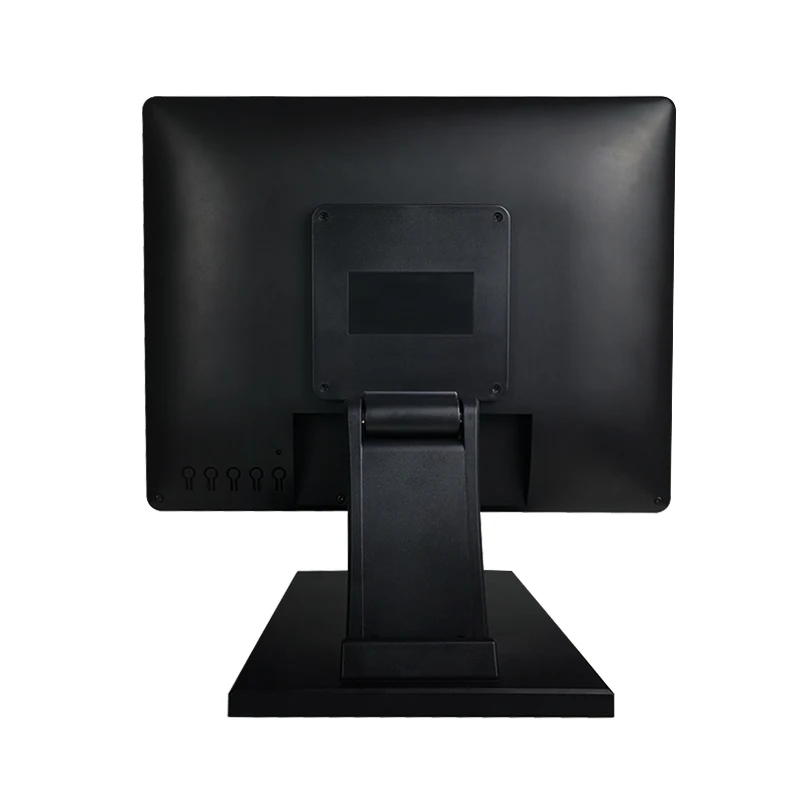 Профессиональные Дешевые 15 17 дюймов плоский мульти емкостный сенсорный экран компьютерного монитора pos система с 75*75 мм vesa