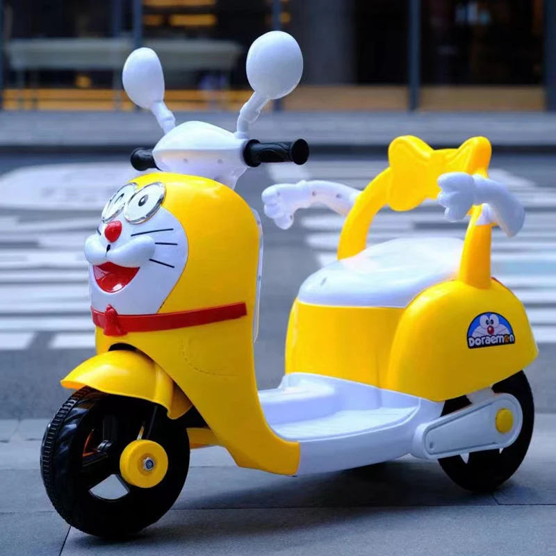 Cartoon model electric motorcycle, children electric motorcycle