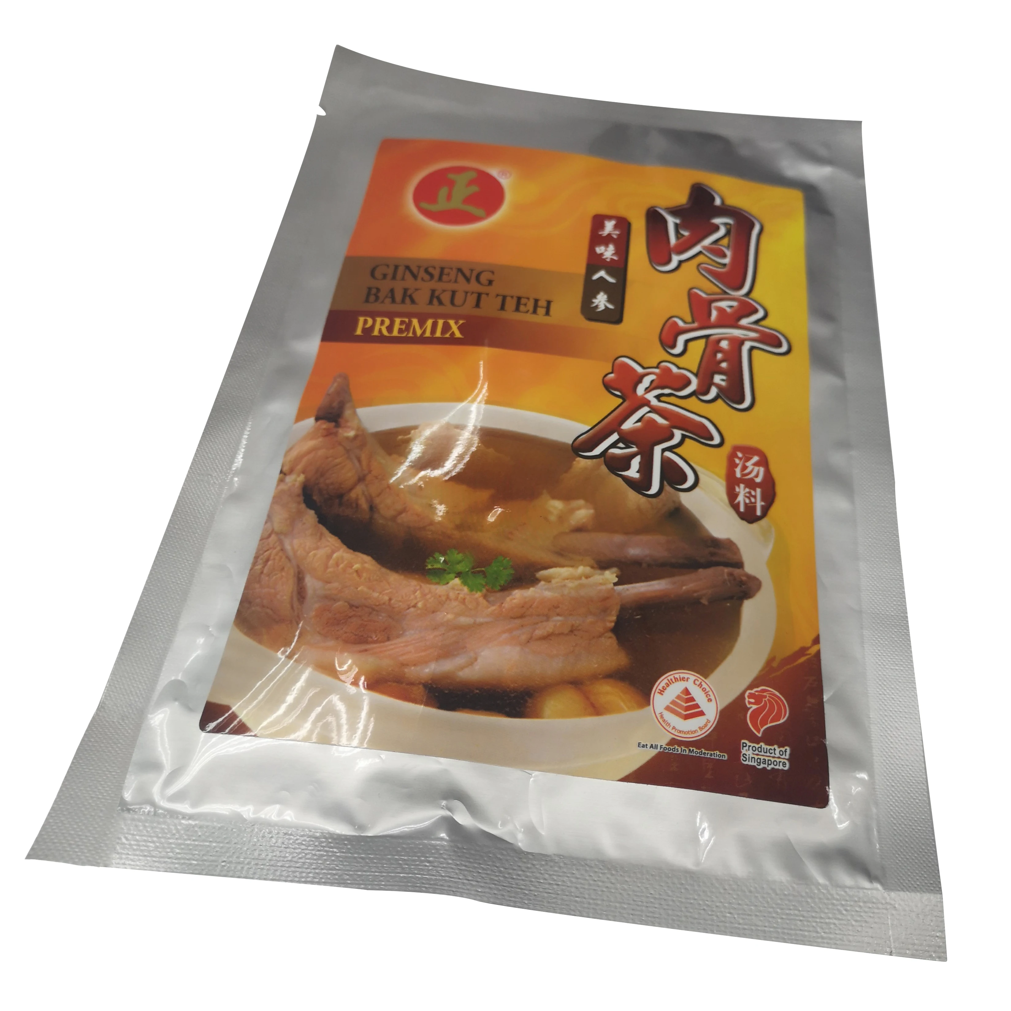 Nutrition Ginseng Bak Kut Teh Premix Made In Singapore with hot sale and top pricing herbal soup