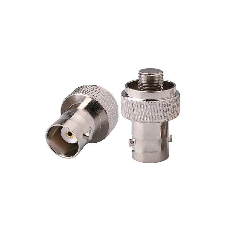 Disc Copper-nickel Silver Connector LJQ-9 RF Coaxial Connector Intercom Antenna Adapter