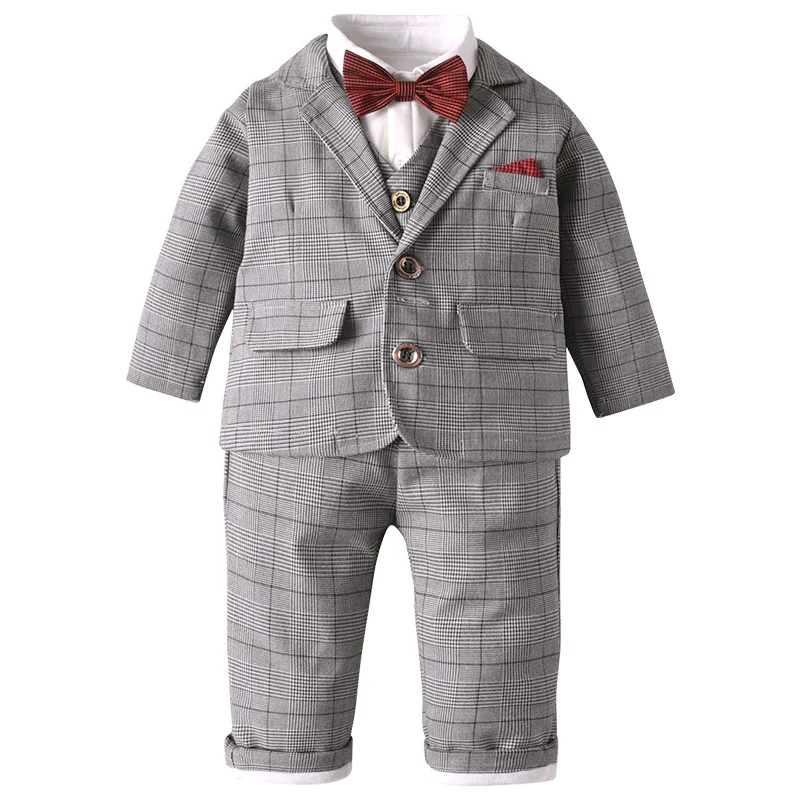 2024 Fashion Kids Girls Clothes Sets Wholesale Spring Autumn Ruffle Shirt Jeans 2pcs Suit Sweet Elegant Kids Clothing
