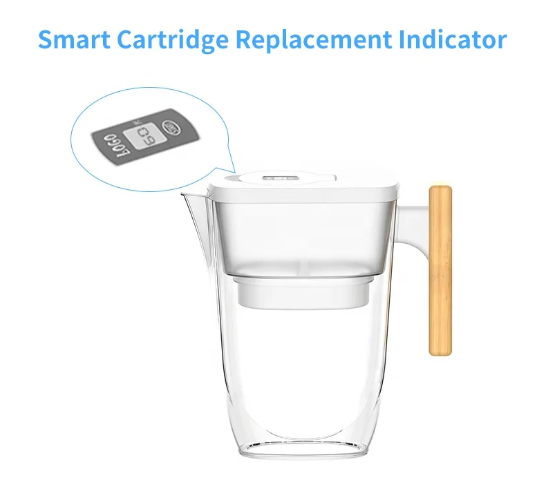 Щелочной водородный генератор, пищевой Поликарбонат и ABS с фильтрующим кувшином для воды
