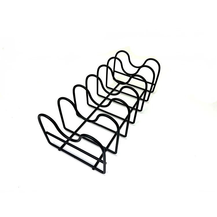 Kitchen Organizer Metal wire Powder Coated  Pot Lid Holder for Easy Storage