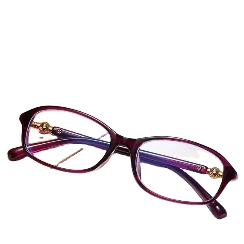 New Anti Blue Light Presbyopia Glasses for Women Manufacturer Wholesale Fashion Anti Fatigue Flat Lenses