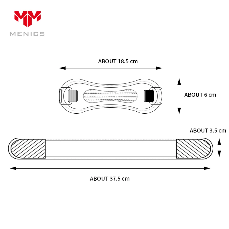 Menics Adjustable Neoprene Patella Knee Strap for Fitness Patella Tendon Knee Strap Support Brace Patella Band OEM ODM Available