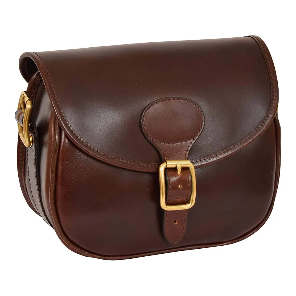 Leather cartridge bag hunting outdoor shotgun cartridge bag double ammo In Bulk Made In Pakistan