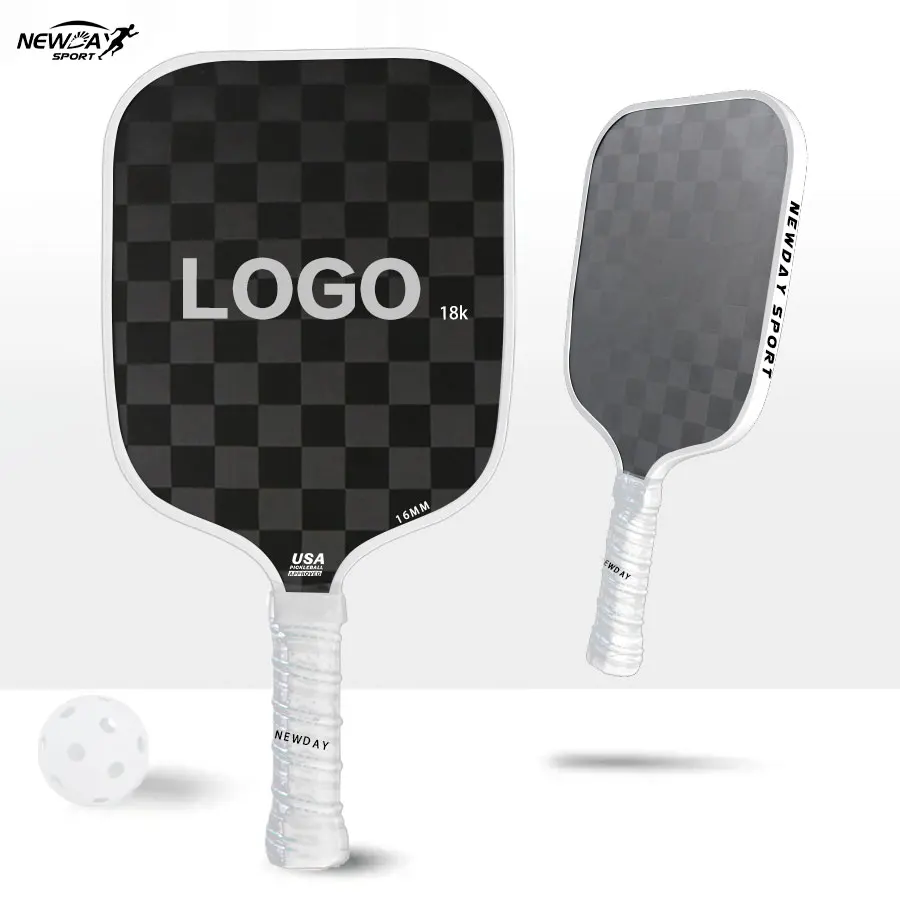 pickleball paddle suppliers manufacturer 18k carbon fiber thermoformed pickleball paddle set of 2