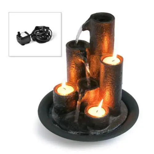 Ultra-quite flow rate adjustable mini home fountain pump