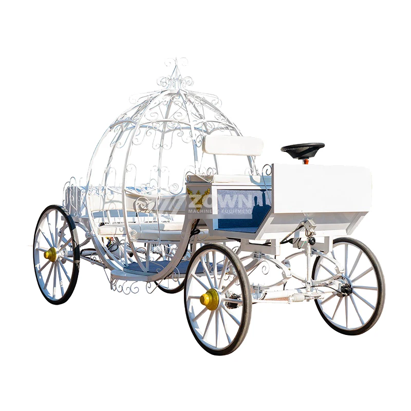 Factory direct sales Special transportation Fantasy princess pumpkin carriage Electric carriage for sale