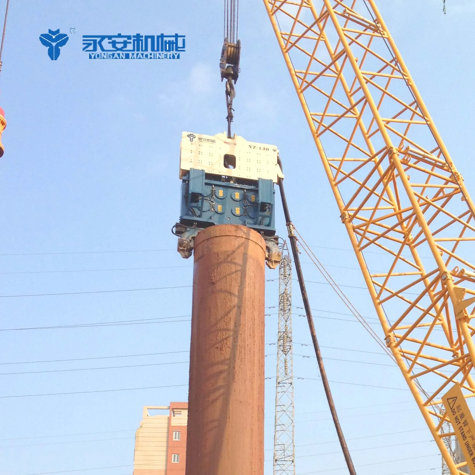 YZ100 Hydraulic vibratory hammer small model