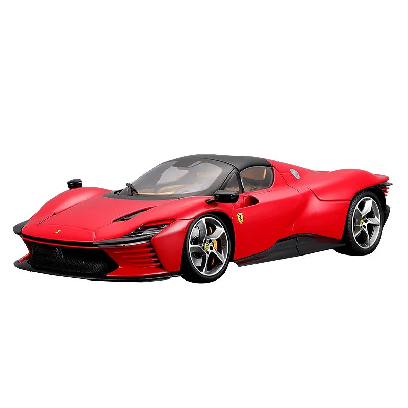 Bburago Ferrari 1:18 SP3 car model simulation alloy car model toy car hardcover version ornament collection