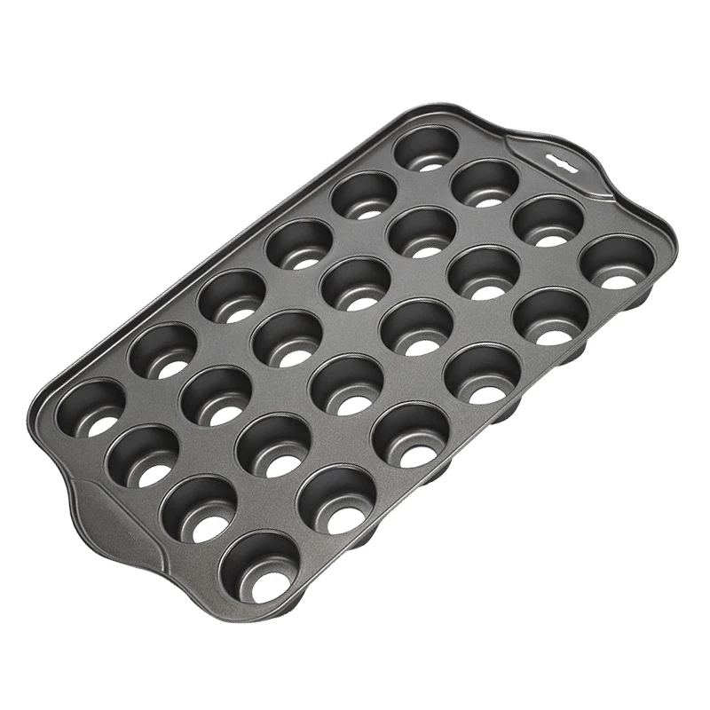 24 nonstick convex heart shape square cake mold baking tray loaf pan for oven removeable bottom stainless steel muffin pan