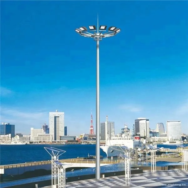 20M,25M,30M,35M pole with auto lifting system High Mast light