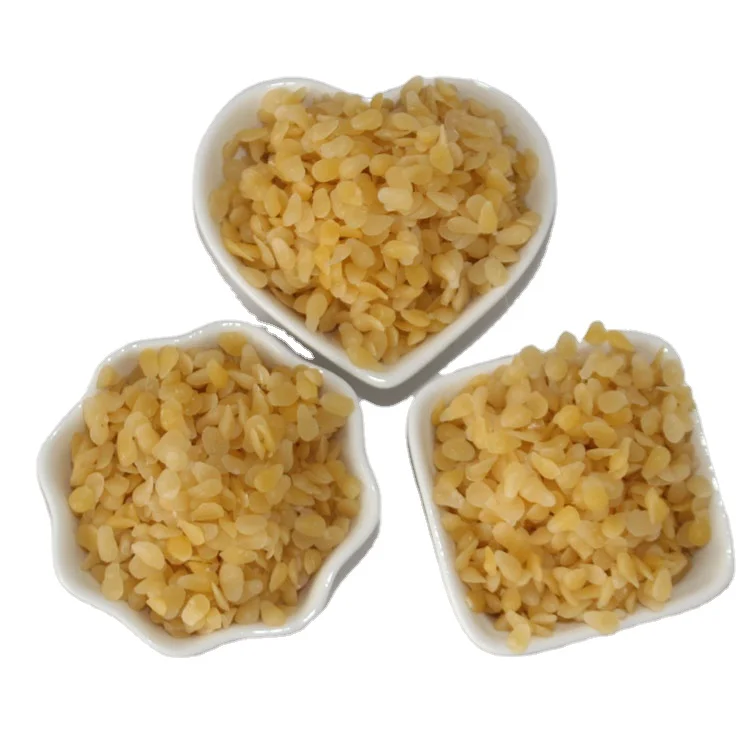 Factory Supplies Organic Bee Wax Yellow White Bee Wax For Candle Cosmetic Food